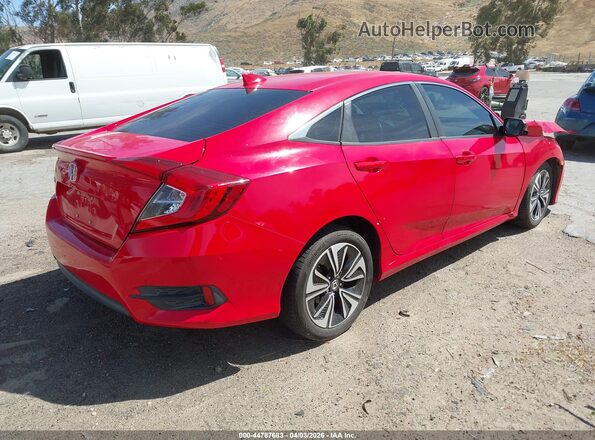 2HGFC1F7XGH659562 2016 HONDA CIVIC Красный Задняя правая четверть