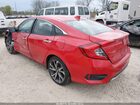 2020 Honda Civic Touring Красный vin: 2HGFC1F90LH680626