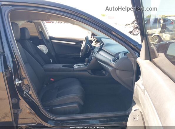 2HGFC2F51JH557384 2018 HONDA CIVIC Черный Вид салона спереди