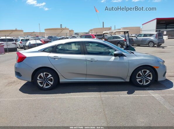 2HGFC2F55JH521441 2018 HONDA CIVIC Silver Սալոնի հետևի տեսք