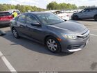 2016 Honda Civic Lx Gray vin: 2HGFC2F56GH516824