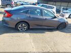 2017 Honda Civic Lx Gray vin: 2HGFC2F56HH568858