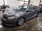 2016 Honda Civic Lx Серый vin: 2HGFC2F58GH503704