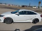 2019 Honda Civic Lx White vin: 2HGFC2F60KH557726