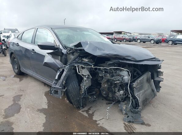 2HGFC2F60LH554312 2020 HONDA CIVIC Серый Передняя правая четверть