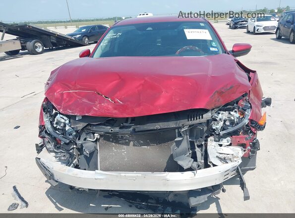 2HGFC2F60LH563608 2020 HONDA CIVIC Красный Вид щитка приборов