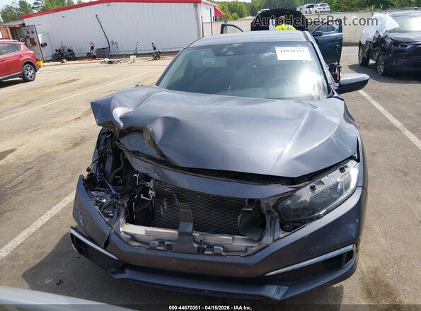 2HGFC2F61LH501909 2020 HONDA CIVIC Gray Widok zestawu wskaźników