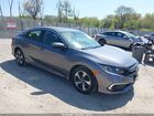 2021 Honda Civic Lx Gray vin: 2HGFC2F61MH523989