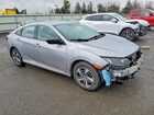 2019 Honda Civic Lx Серебряный vin: 2HGFC2F62KH570168