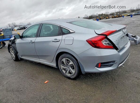 2HGFC2F62KH570168 2019 HONDA CIVIC Серебряный Задняя левая четверть