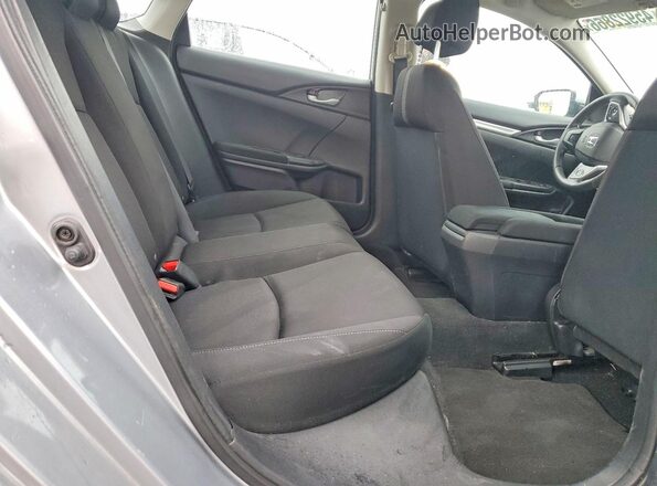2HGFC2F62KH570168 2019 HONDA CIVIC Серебряный Вид задних сидений