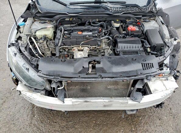 2HGFC2F62KH570168 2019 HONDA CIVIC Серебряный Вид задней части салона