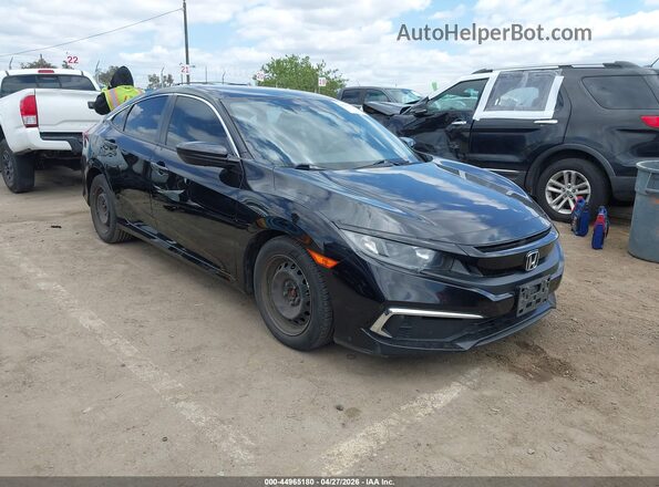 2HGFC2F63LH511406 2020 HONDA CIVIC Черный Передняя правая четверть