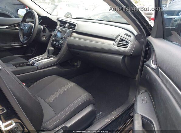 2HGFC2F63LH511406 2020 HONDA CIVIC Черный Вид салона спереди