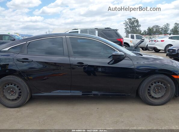 2HGFC2F63LH511406 2020 HONDA CIVIC Черный Вид задней части салона