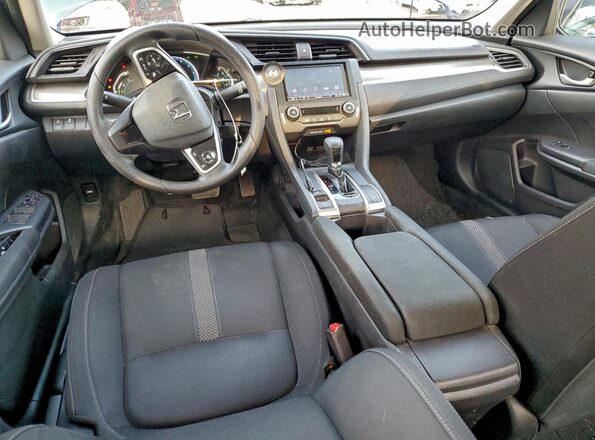 2HGFC2F65KH554157 2019 HONDA CIVIC Blue წინა პანელის ხედი
