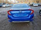 2019 Honda Civic Lx Blue vin: 2HGFC2F65KH554157