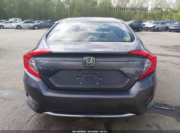2HGFC2F65LH557626 2020 HONDA CIVIC Gray 