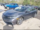2020 Honda Civic Lx Gray vin: 2HGFC2F65LH557626