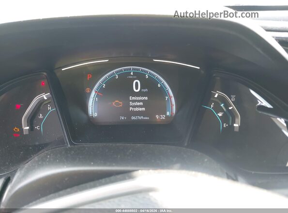2HGFC2F65MH548166 2021 HONDA CIVIC Gray უკანა სავარძლების ხედი