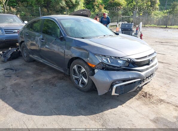 2HGFC2F65MH548166 2021 HONDA CIVIC Gray წინა მარჯვენა