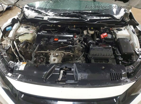 2HGFC2F66LH528121 2020 HONDA CIVIC Белый Вид задней части салона