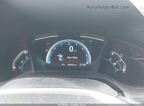 2HGFC2F67LH580261 2020 HONDA CIVIC Красный Вид задних сидений