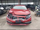 2020 Honda Civic Lx Красный vin: 2HGFC2F67LH580261