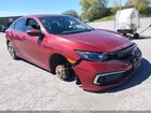 2021 Honda Civic Lx Красный vin: 2HGFC2F68MH505232