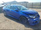 2019 Honda Civic Lx Blue vin: 2HGFC2F69KH600489