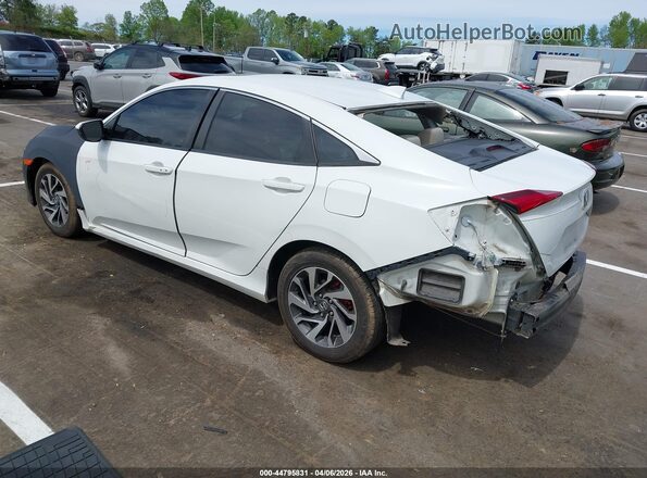 2HGFC2F74HH519563 2017 HONDA CIVIC Белый Задняя левая четверть