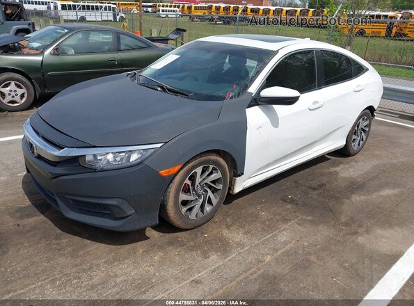 2HGFC2F74HH519563 2017 HONDA CIVIC Белый Передняя левая четверть