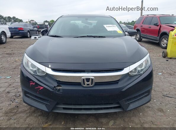 2HGFC2F74JH575170 2018 HONDA CIVIC Black Widok wnętrza z tyłu