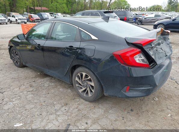 2HGFC2F74JH575170 2018 HONDA CIVIC Black Tył lewy