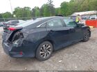 2018 Honda Civic Ex Black vin: 2HGFC2F74JH575170