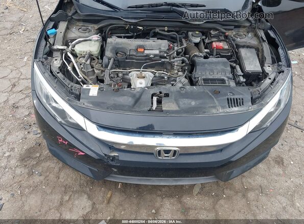 2HGFC2F74JH575170 2018 HONDA CIVIC Black Widok z tyłu