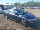 2018 Honda Civic Ex Gray vin: 2HGFC2F74JH589439