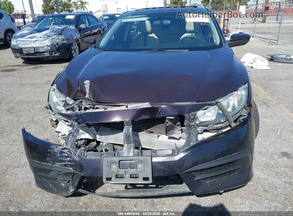 2HGFC2F78GH507205 2016 HONDA CIVIC Коричневый Вид задней части салона