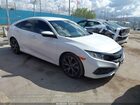2019 Honda Civic Sport Белый vin: 2HGFC2F82KH566400