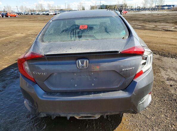2HGFC2F82LH011075 2020 HONDA CIVIC Gray Հետևի տեսք