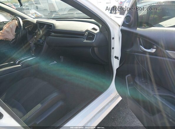 2HGFC2F82LH590455 2020 HONDA CIVIC Белый Вид салона спереди