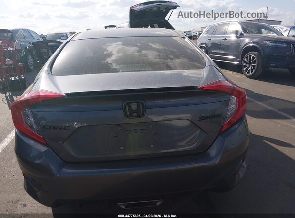 2HGFC2F84LH586357 2020 HONDA CIVIC Gray 