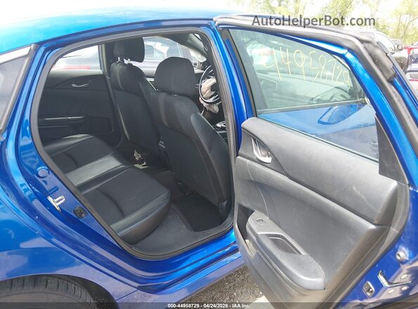 2HGFC2F85LH501607 2020 HONDA CIVIC Blue Widok naklejki z numerem VIN