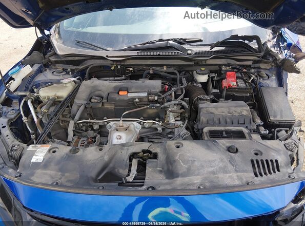 2HGFC2F85LH501607 2020 HONDA CIVIC Blue Widok z tyłu