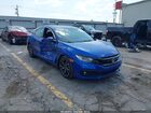 2020 Honda Civic Sport Blue vin: 2HGFC2F85LH598145