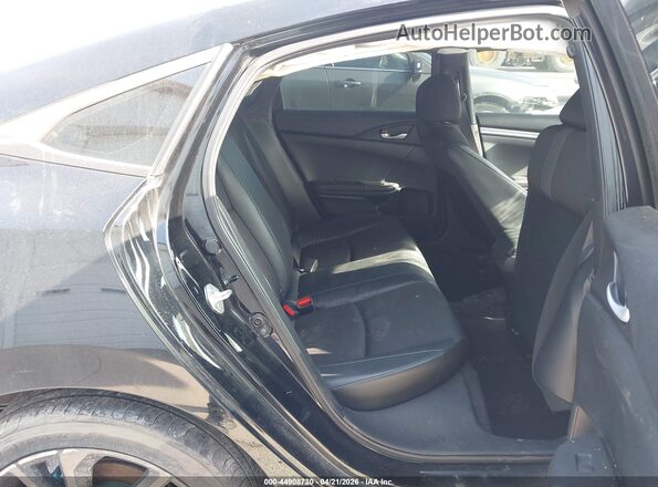 2HGFC2F85MH513080 2021 HONDA CIVIC Black Vista de la etiqueta del VIN