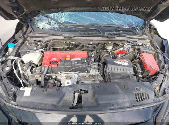 2HGFC2F85MH513080 2021 HONDA CIVIC Black Vista trasera