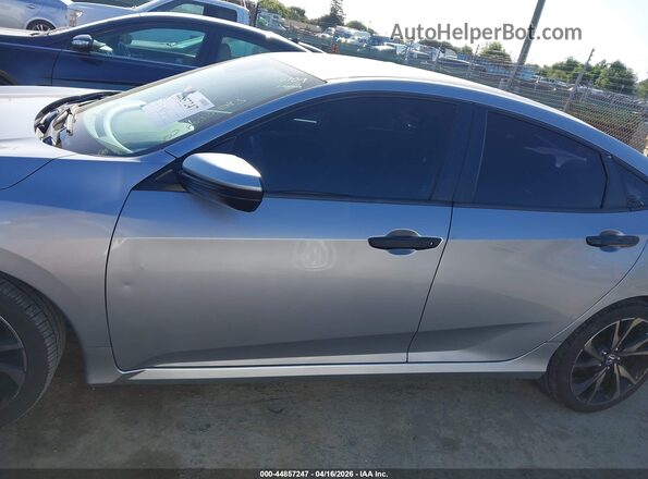 2HGFC2F87KH516270 2019 HONDA CIVIC Серый Панорамный вид салона 360°