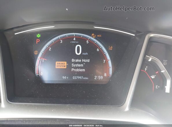 2HGFC2F89LH501142 2020 HONDA CIVIC Black 