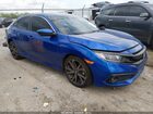 2021 Honda Civic Sport Blue vin: 2HGFC2F8XMH526150